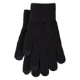 thumbnail image 1 of Winter Knitted Solid Color Wool Thickened Brushed Five Finger Finger Cycling Warm Gloves, 1 of 3