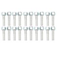 thumbnail image 3 of AC Hose Barb Fitting Refrigerant Hose Barb Connector, 20PCS Air Conditioning Hose Barb Fitting Straight Aluminum High Strength Universal for Cars Trucks, 3 of 8