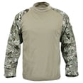 thumbnail image 2 of Rothco Military FR NYCO Combat Shirt - Total Terrain Camo, Large, 2 of 4