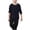 Black, variant on ZACPNCV Girls Long Sleeve T Shirts Kids Crewneck Fall Winter Tops Basic Tees Yellow 4-5 Years
