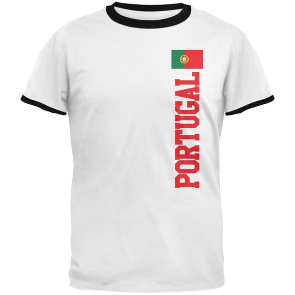 World Cup Portugal Mens Ringer T Shirt