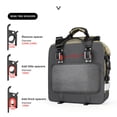 thumbnail image 4 of Polyester Motorcycle Bag 20L Large Capacity Universal Side Saddle Bag with Removable Waterproof Inner Bag Motorbike Luggage, 4 of 7