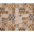 thumbnail image 4 of oneOone Polyester Spandex Brown Fabric Patchwork Craft Projects Decor Fabric Printed By The Yard 56 Inch Wide-NG, 4 of 5