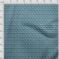thumbnail image 3 of oneOone Georgette Viscose Fabric Square & Floral Block Decor Fabric Printed BTY 42 Inch Wide, 3 of 4