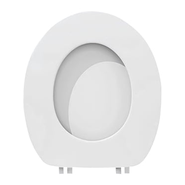 Soft Elongated Vinyl Toilet Seat, Soft Vinyl Cover With Comfort Foam Cushioning - Fits All Standard Size Fixtures - Easy To Install