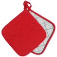 thumbnail image 2 of Kitchen Pot Holders Set Heat Resistant Pure Cotton Potholders Kit Trivets Large Coasters Hot Pads Terry Pot Holders for Everyday Cooking and Baking by 7 x 7 Inch Set of 4, 2 of 8