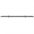 thumbnail image 2 of vidaXL Floating Shelves 2 pcs Glass 90x20 cm 8 mm, 2 of 4