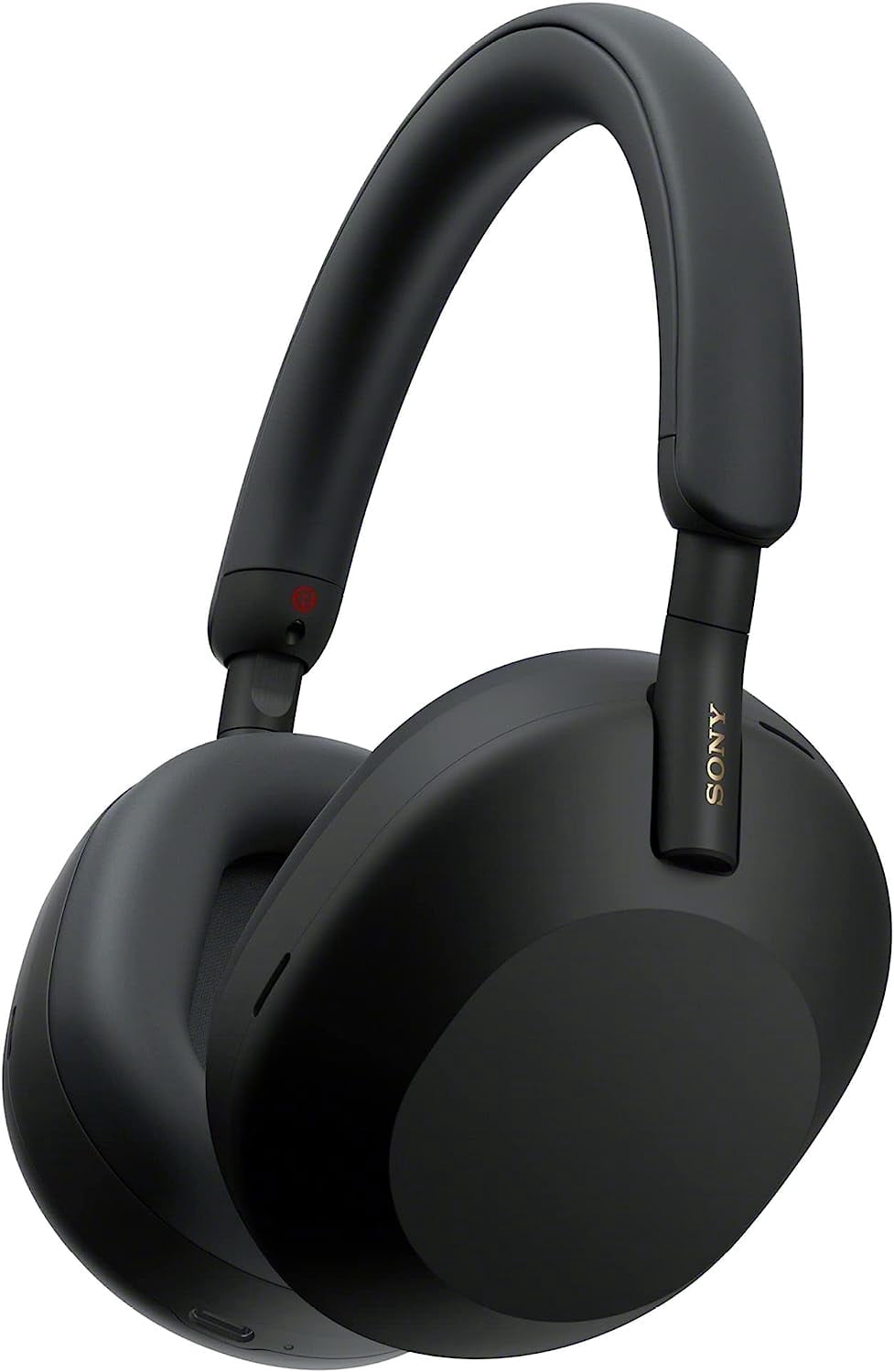 Sony WH-1000XM5 Wireless Industry Leading Noise Cancelling Headphones with Auto Noise Cancelling Optimizer, Crystal Clear Hands-Free Calling - Black - Open Box
