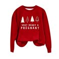 thumbnail image 2 of EGNMCR Sweatshirts à Capuche pour Femmes, Sweatshirts pour Femmes, Hoodie Décontracté à Manches Longues Col Rond Imprimé de Noël Lettres Ample Mode Sweatshirt Blouse pour Femmes, 2 of 4