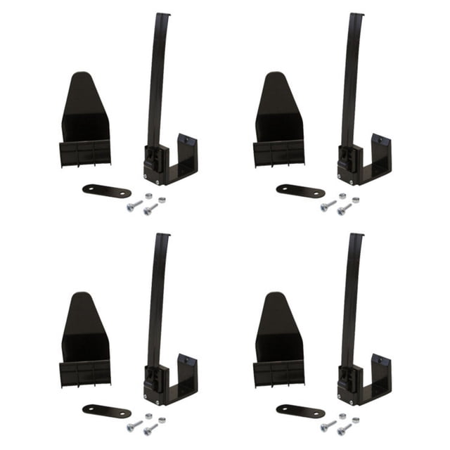Dvkptbk Garage Door Garage Door Clips 4PCS/6PCS Springed Garage Door Clamps with Installation Accessories Nylon Garage Door Installation Clips for Halloween Garage Door