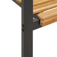 thumbnail image 5 of vidaXL Stackable Garden Chairs 4 pcs Solid Wood Acacia and Metal, 5 of 5