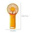 thumbnail image 3 of Mini Fan Portable,Outdoor Student Dormitory Portable Hiking Fan, Hanging Buckle Mini Small Fan with Clip for Travel, 3 of 6