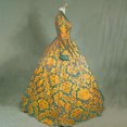thumbnail image 3 of UPPADA Costumes Gothiques pour Femmes à Manches Longues Victorian Dresses Plus Size Corset Robe Maxi Fluide Robe de Fête Robe Cocktail Robe Lacée Robe de Mascarade Jolies Robes de Bal Aubaines de Liquidation, 3 of 5