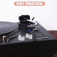 thumbnail image 3 of 4Pcs Record Player Stylus Protector Cover Turntable Stylus Cover Record Needle Cover for ATN3600L Record Player Needle,4 x Turntable needle cover,Translucent Color, 3 of 10