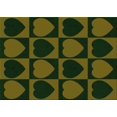 thumbnail image 1 of Ahgly Company Machine Washable Indoor Rectangle Transitional Olive Green Area Rugs, 2' x 3', 1 of 7