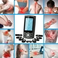 thumbnail image 3 of CNKOO Rechargeable TENS Unit Muscle Stimulator  10 Reusable Electrode Pads 24 Modes for Back Neck Pain Muscle Therapy Pain Management Pulse Massager Black, 3 of 7
