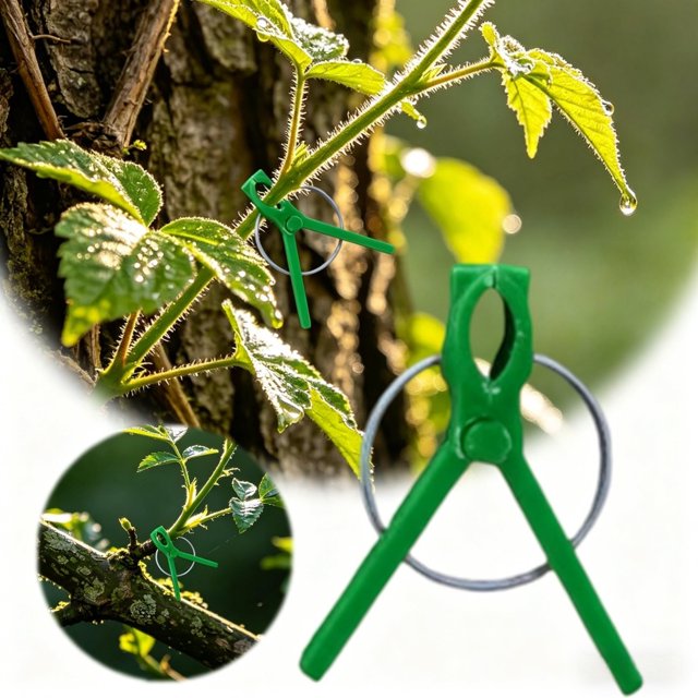 Tong Heavy Duty Garden For Support Strong Clamps For Securing Vines Trellises Netting And Tubes Reusable Gardening Fasteners For Outdoor And Greenho