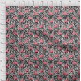 thumbnail image 4 of oneOone Velvet Dark Peach Fabric Flamingo Craft Projects Decor Fabric Printed By The Yard 58 Inch Wide, 4 of 5