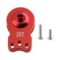 thumbnail image 1 of Metal Damping Servo Saver Adjustable Arm Gear Protection RC Car Crawler Part Wear-resistant Servo Protection Device Red Three Holes, 1 of 7