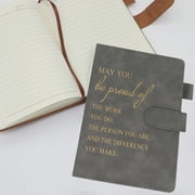 Dvkptbk Laptop Computer Magnetic Closure Notebook Gift Business Office Work Conferences Notepad Home Decoration