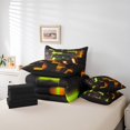 thumbnail image 4 of YST Gamer Gaming Bedding Set, 7-Piece, Geometric Neon Checkered, Twin Size, 4 of 4