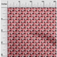 thumbnail image 2 of oneOone Viscose Chiffon Pink Fabric Geometric Sewing Material Print Fabric By The Yard 42 Inch Wide, 2 of 5