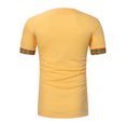 thumbnail image 2 of Chemises à Manches Courtes pour Hommes Mode Décontractée Manches Courtes Imprimé Col en V Pull T-Shirt Blouse Chemises Hommes Manches Courtes Chemises Hommes Manches Courtes Décontractées Chemises Hommes Manches Courtes Décontractées, 2 of 3