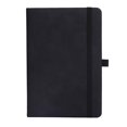 thumbnail image 1 of Black A5 Strap Notebook 200 Pages Thick Paper Notepad For School Office Home Business Writing College Ruled Journal Planner Student Diary 21.5X14.5Cm 8.46X5.7In, 1 of 7