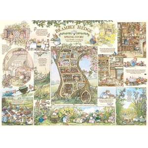 Cobble Hill 1000 Puzzle de pièce - Histoire de printemps bramly Hedge