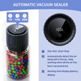 thumbnail image 2 of SURJDE Vacuum Sealer for Jars Electric Mason Jar Vacuum Sealer for Wide Mouth and Regular Mouth Mason Jars, Automatic Electric Vacuum Sealer for mason jars Sealer Vacuum Kit Food Saver Freez, 2 of 5