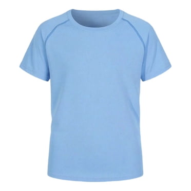 TIEVOSA Maillot Dermoprotecteur Garçon Chandail de Bain Manches Courtes Maillot de Bain Jeunesse Maillot Dermoprotecteur Chandail d'Eau Chandail 3-13 Ans