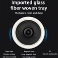 thumbnail image 1 of 6 Inch 8ohm Ceiling Speaker Full Range Stereo Sound Passive Speakers Home Background Music System for Office Kitchen, 1 of 6