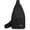 Negro -, variant on Bolso cruzado con cremallera para hombre, bolso cruzado de hombro ajustable, adecuado para actividades al aire libre y viajes,Negro -