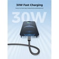 thumbnail image 3 of OXAA USB C to Lightning Cable 30W– Fast Charging MFI certified braided Cables for iOS Devices, 3 of 7