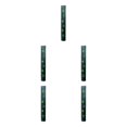 thumbnail image 1 of Decodeary PU for Golf Alignment Stick Cover Case Waterproof Holder Premium Embroidered Black 14.17x1.97 Inch 5Set, 1 of 6