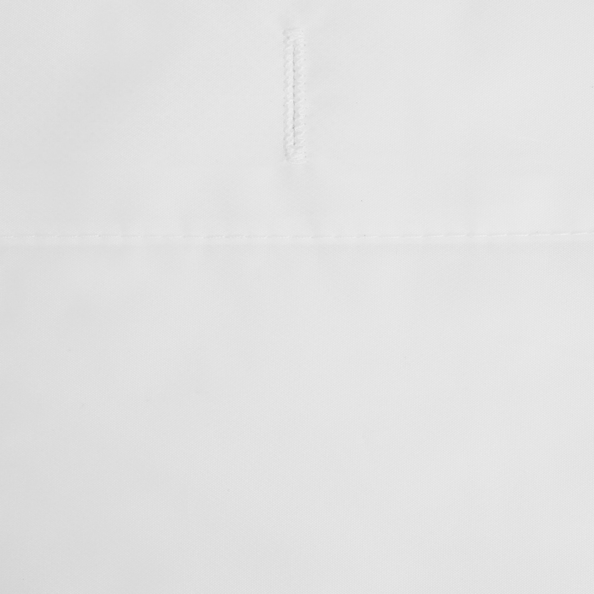 Mainstays Water Repellent Fabric Shower Curtain Liner, White