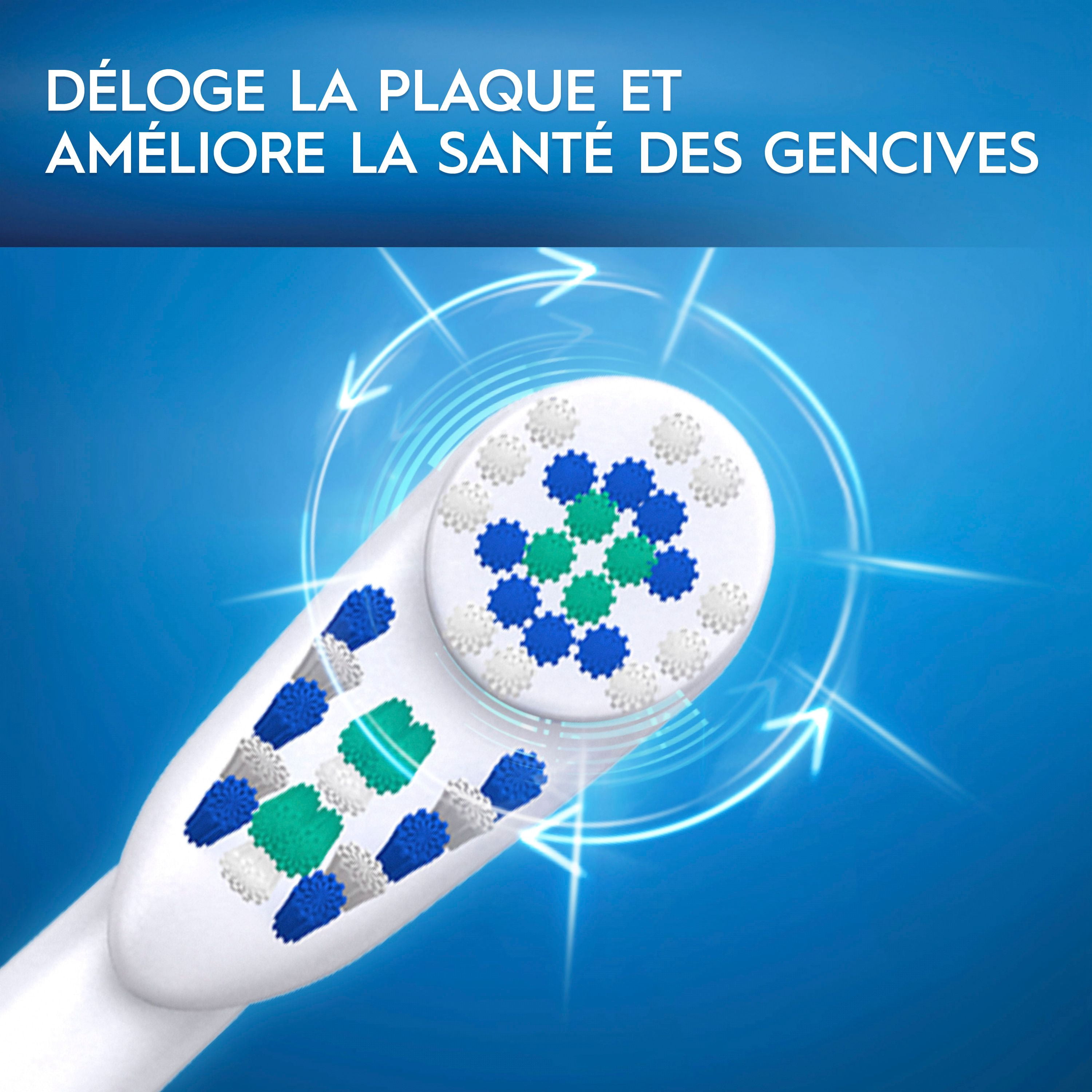 Brosse à dents à pile Oral-B Complete, les couleurs peuvent varier