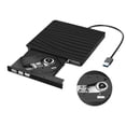 thumbnail image 2 of CD Reader Rewriter USB3.0 Type-C RW DVD CD Writer Drive Compatible With Win OS Portable Burner Reader For Laptop Desktop PC ,Fast USB 3.0, 2 of 6