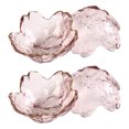 thumbnail image 4 of MasteelfCA 4 Pcs Flower Sauce Dishes Glass Appetizer Serving Plates Small Spice Plates, 4 of 8