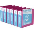 thumbnail image 1 of Davis Group, Easyview Premium, Round Ring, Customizable, View Binder, 6 Pack, 3", 1 of 3