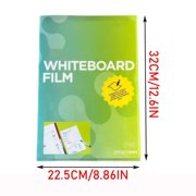Vwrxbz Magnetic Whiteboard Sticker Self Adhesive Dry Erase Board Wall Decal for Kids Ding Office Memo 2 Sizes Soft Flexible Sheet