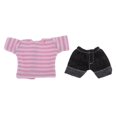 thumbnail image 1 of MERIGLARE Adorables Ensembles Deux Pièces Pantalons et OB11 Mini Poupées Rose, 1 of 1