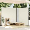 thumbnail image 1 of vidaXL Auvent Rétractable Double Face pour Patio 170x600 cm Crème, 1 of 5