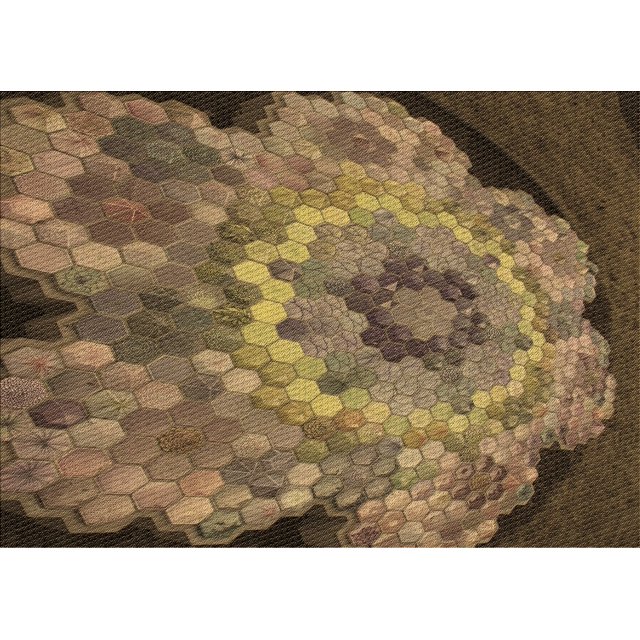 Ahgly Company Tapis d'Intérieur Lavables en Machine, Rectangle Transitionnel, Brun Cannelle, 5' x 8'