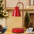 thumbnail image 2 of Christmas Table Decorations Red Aromatherapy Wax Lamp Plug In Table Lamp Mood Lamp Christmas Decoration Ornaments with Three-Speed Light Adjustment Switchs and Two Bulbs, 2 of 7