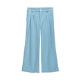 thumbnail image 4 of 6 Month Rompers Softball Girl Girls High Waisted Wide Leg Pants Summer Solid Color Button Down Casual Trousers With Pockets Comfortable And Stylish For Teens And Juniors, 4 of 6