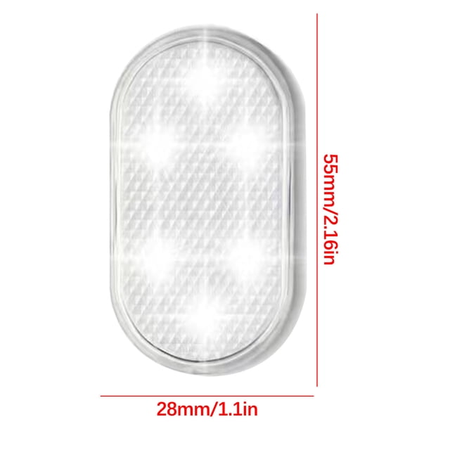 Birdeem Car Interior Led Lights Atmosphere Lights Touch-Sensitive Wiring-Free Lighting Car Lighting Wireless Car Modification Decoration