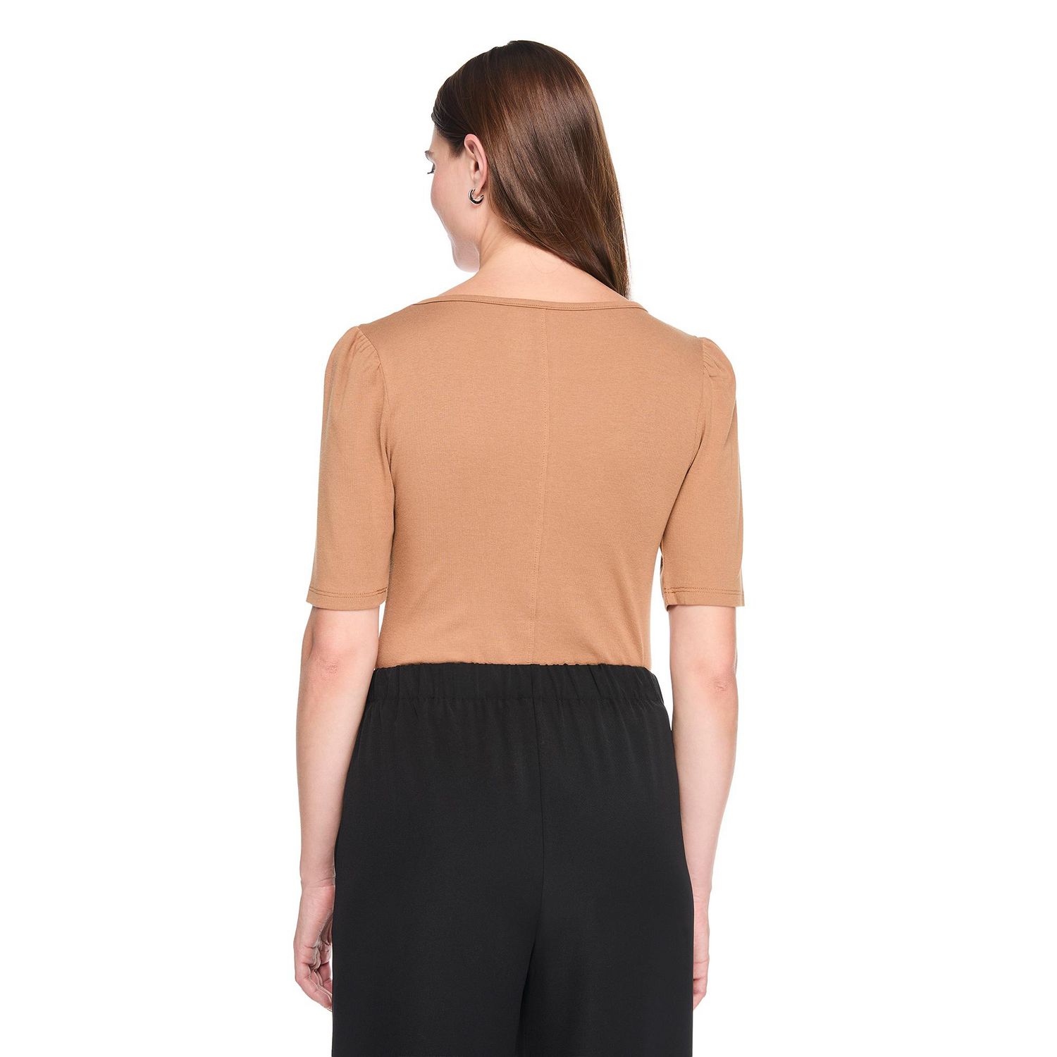 George Women's Puff-Sleeve Top