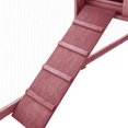 thumbnail image 5 of vidaXL Outdoor Rabbit Hutch with Run Mocca and White Solid Fir Wood, 5 of 5