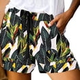 thumbnail image 3 of Cameland Shorts de Mode pour Femmes Grande Taille à Cordon Imprimé Shorts de Sport Yoga, 3 of 6